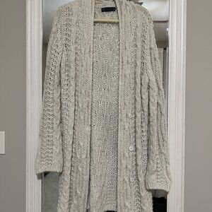 Zara Cream Knit Cardigan